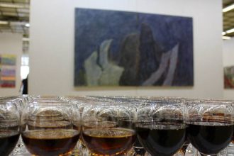 живопись, Брюс Хиландер, Андрей Толстой, Сергей Федотов, открытие выставки, видео открытие выставки, абстрактный экспрессионизм